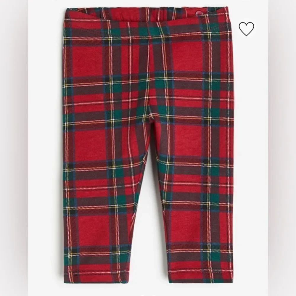 Plaid leggings 